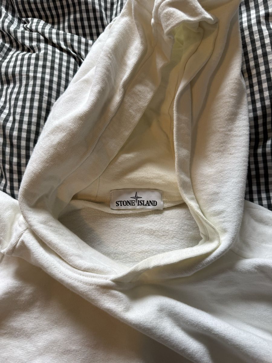 Stone Island Maglioni & Felpe: stone island pullover weiss gr: L – Usato da Herrliberg venduto da Aley123456789 1