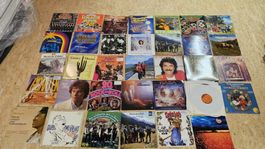 38x Schallplatten Konvolut Musikmischung diverse Interpreten