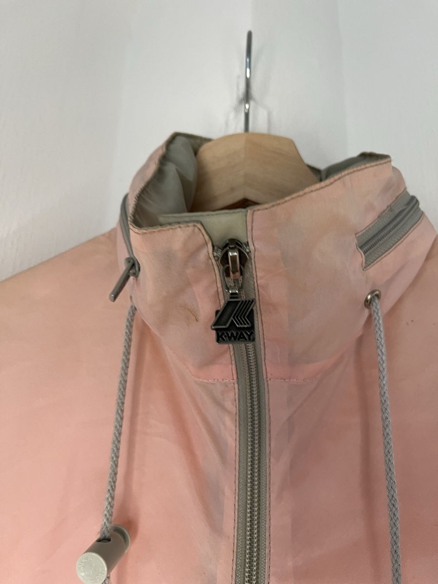 Manteaux: Windbreaker K-Way jacket pink grey size S  – D'occasion à Lausanne par Danash 5
