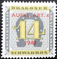 Soldatenmarke 2.WK, Aufklärer Abt 4, Aufdr, Wi Kav 15