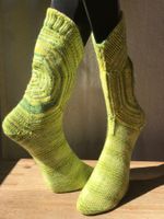 Handgestrickte Socken, Grösse 40-41