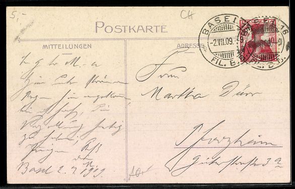 Cartes postales: AK Grindelwald, Hotel Bär – D'occasion à Berlin par bartko-reher 1