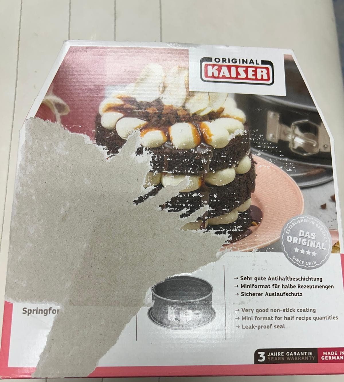 Teglie da forno: kaiser inspiration mini springform 20 cm – Nuovo e nell'imballaggio originale da Jegenstorf venduto da malartv 1