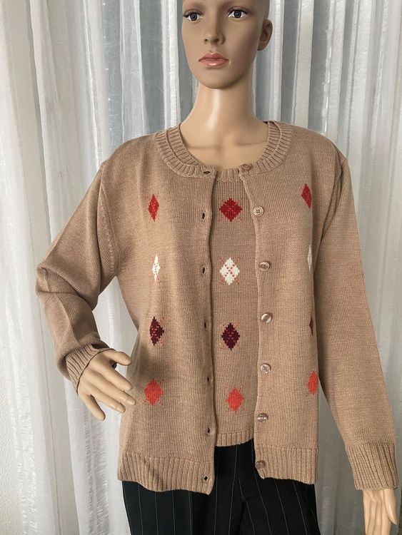 Extravagantes RHOMBEN Twin-Set von APART, beige, Gr. 44 (Neu (gemäss ...