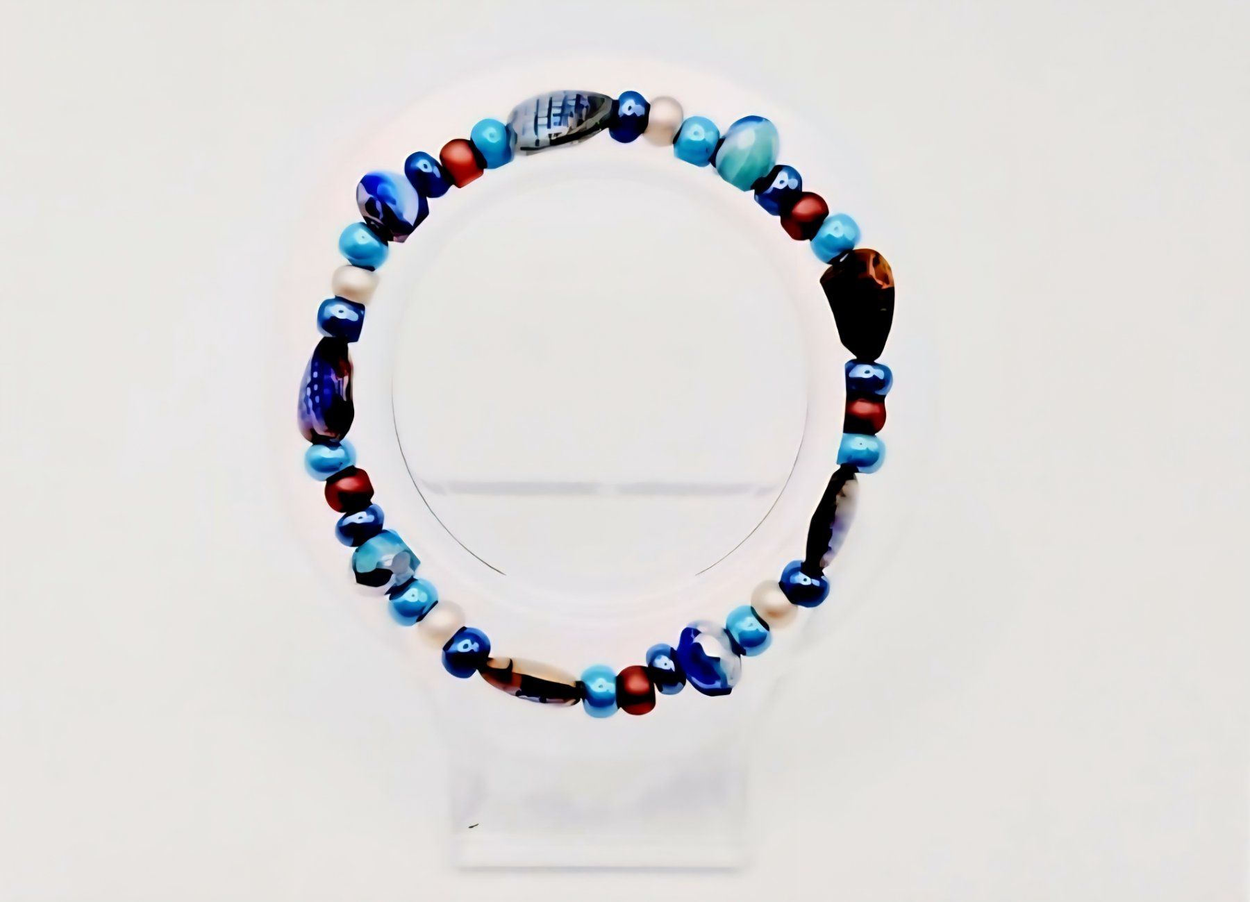 Bracciali & Braccialetti: Damenarmband Blau – Nuovo e nell'imballaggio originale da Thalwil venduto da Seesteine 1