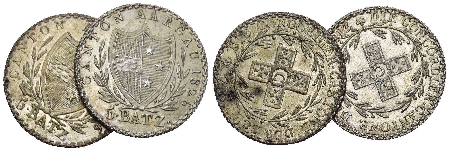 Tutti le monete: Aargau 1826 – Usato da Bern venduto da numismatictops