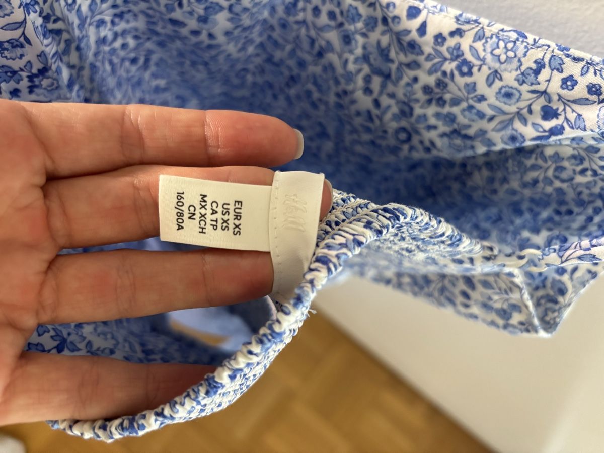 H&M Vestiti: H&M Kleid blau weiss – Usato da Bern venduto da car_6282 3