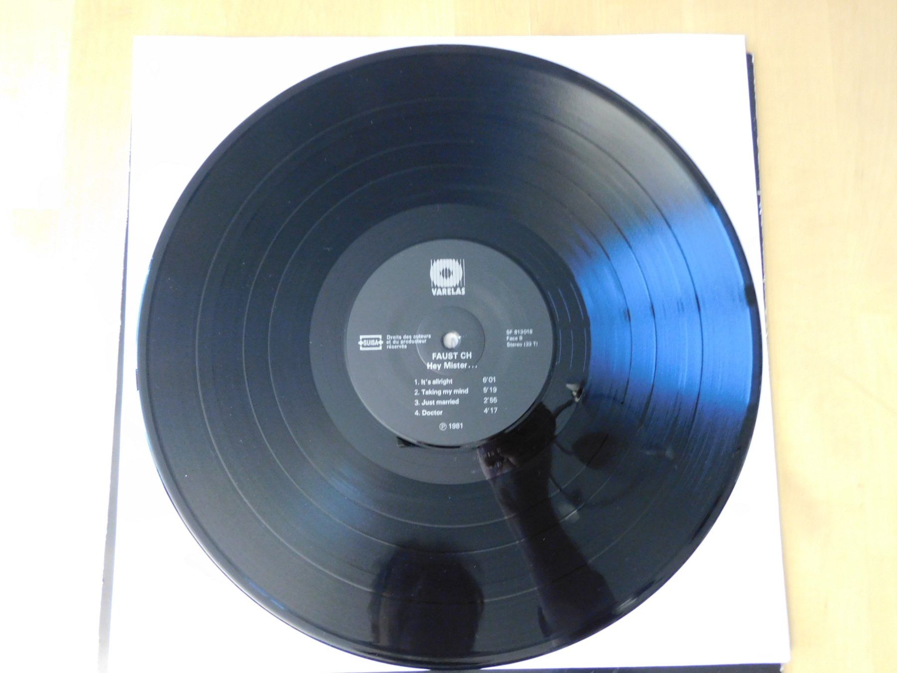 Dischi in vinile: Faust CH - Swiss Group - Schweizer Gruppe – Usato da Emmenbrücke venduto da Dickens 2