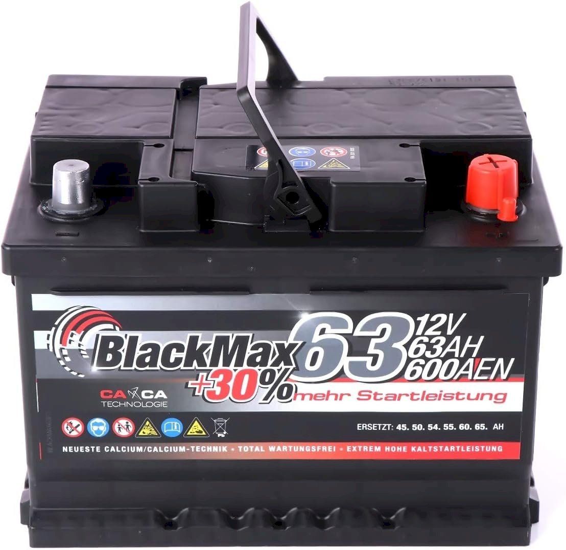 Batterie: BlackMax 12V 63Ah Autobatterie – Nuovo e nell'imballaggio originale da Bottighofen venduto da zaap 2