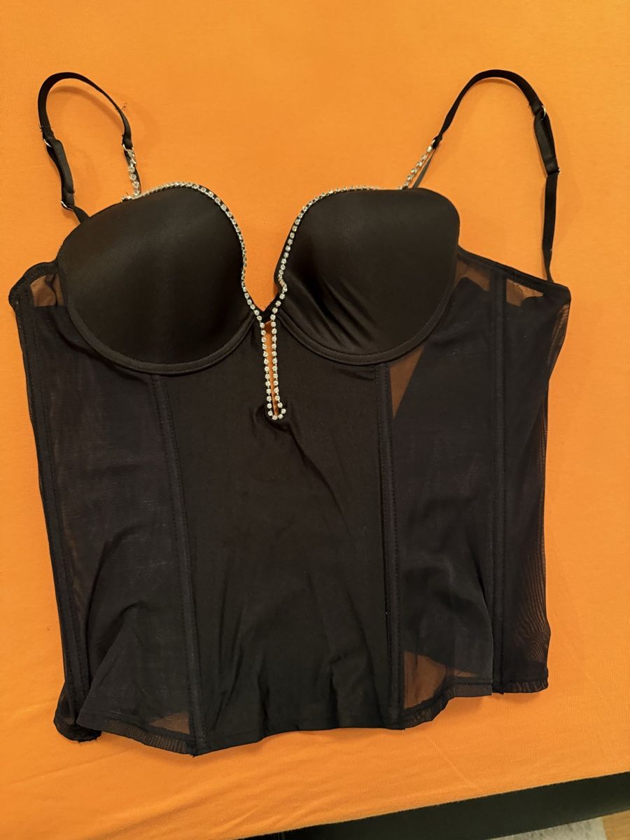 Top: Schwarzes Korsett mit Strass, Gr. S/75B – Nuovo (secondo la descrizione) da Staufen venduto da GiuliettaD 2