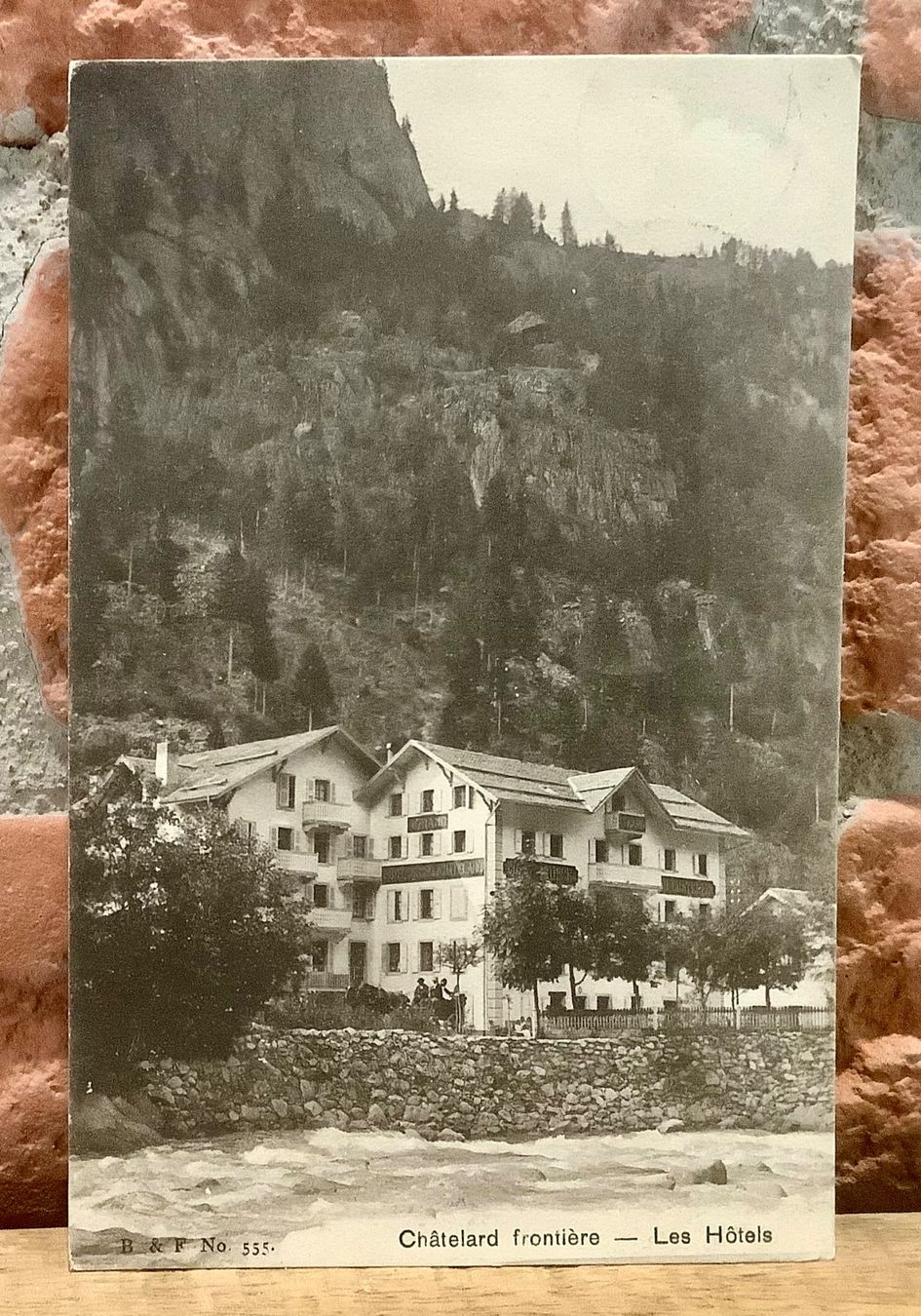 Cartoline postali: 1905 - CHÂTELARD FRONTIÈRE - Les Hôtels – Usato da Root venduto da ENGLAND-TREASURES