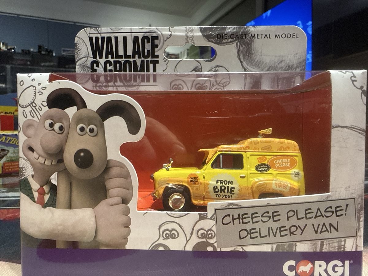 Corgi Toys Voitures modèles: Wallace & Gromit Corgi Cheese Please Delivery Van  – Neuf avec emballage d'origine à Basel par Zomeg