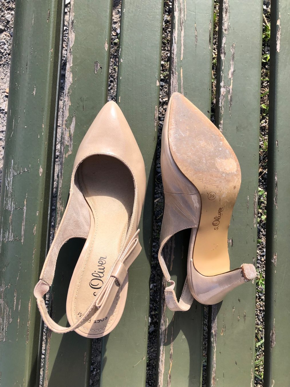S.Oliver Damenschuhe: High Heels nude 39 s‘Oliver SOFT FOAM – Gebraucht aus Weissbad von FlickflauderY 1