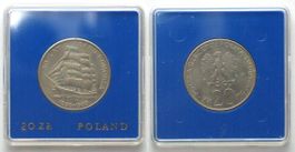 POLEN 20 Zlotych 1980 Schiff DAR POMORZA Ku-Ni stgl