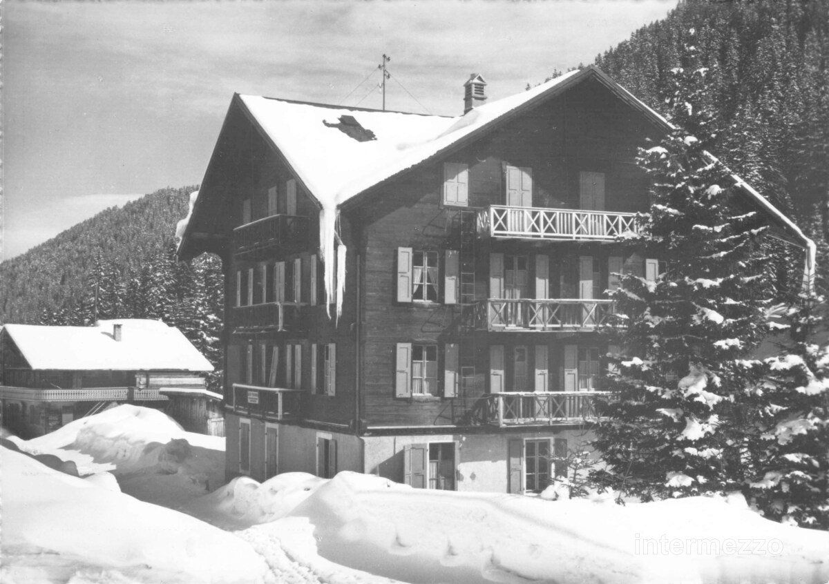 Cartoline postali: Morgins VS // Chalet Les Sapins // Sommer – Usato da Basel venduto da intermezzo12
