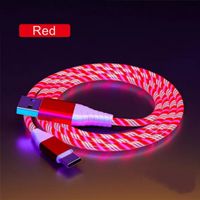 LED-beleuchtetes USB-Kabel Typ-C-Kabel Schnellladekabel