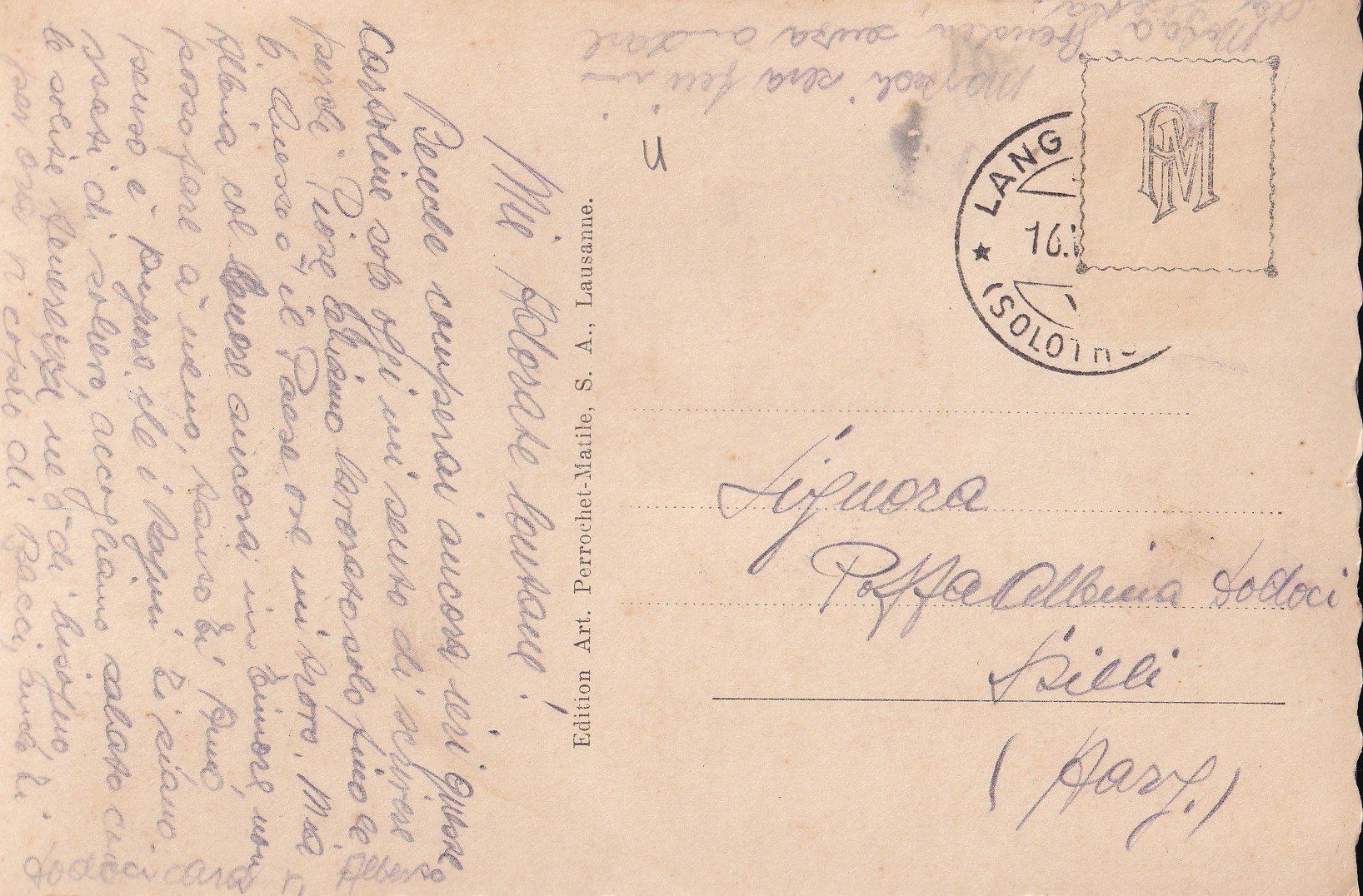 Cartoline postali: Langendorf Teilansicht – Usato da Olten venduto da clotaldi 1