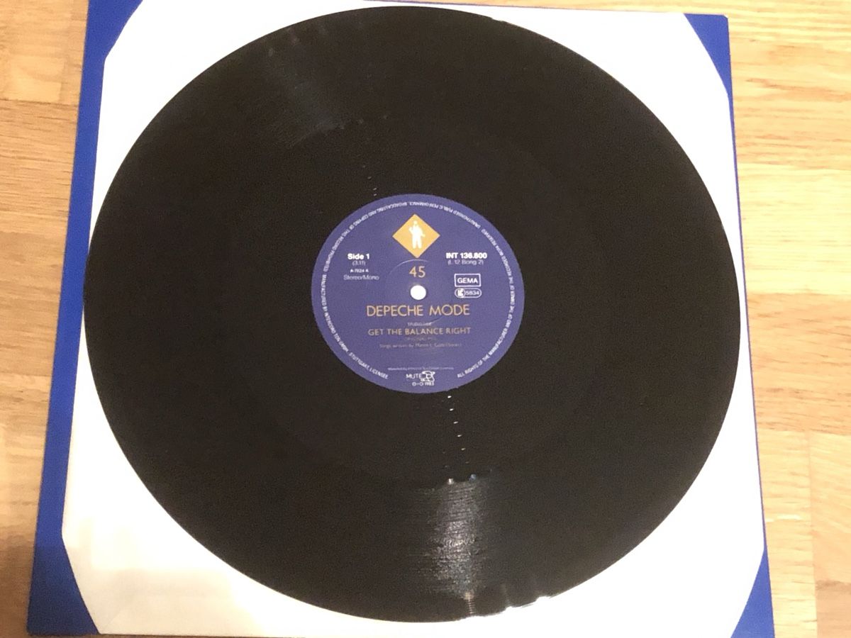 Dischi in vinile: Depeche Mode. Get The Balance Right – Usato da Faulensee venduto da Mizuno06 2