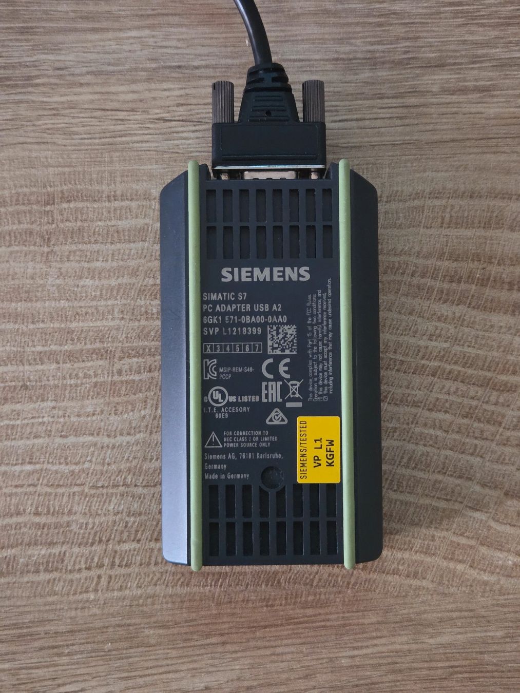 Siemens Laufwerke & Adapter: Siemens SIMATIC S7 PC Adapter A2 6GK1571-0BA00-0AA0 – Gebraucht aus Basel von specs 1