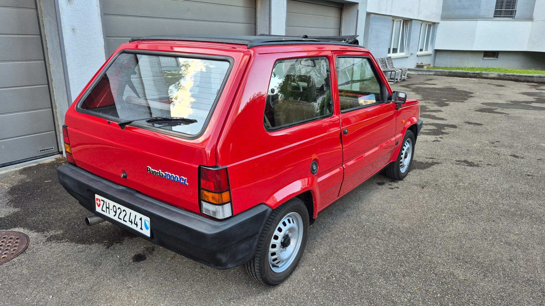 Fiat Automobili: Fiat Panda ab MFK mit Schiebedach – Usato da Zürich venduto da Rauber49 3