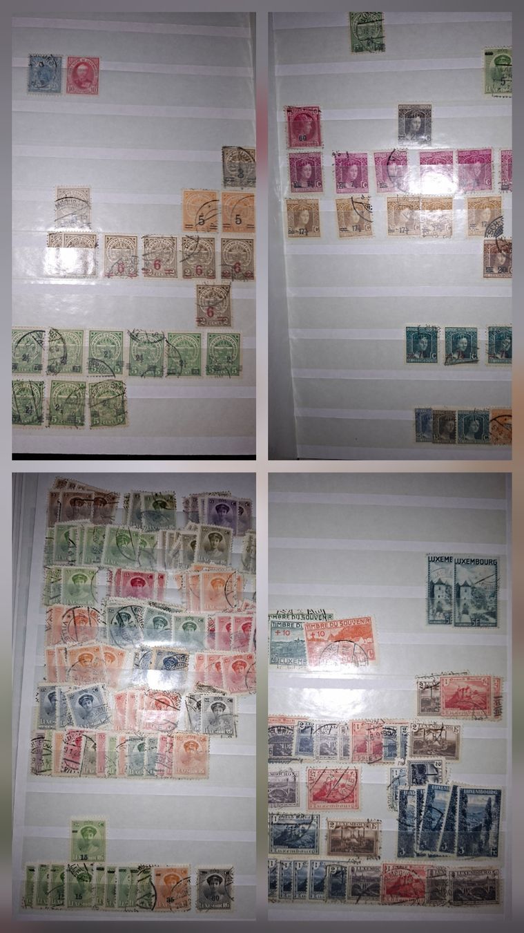 Tous les timbres: Grosse Sammlung Luxemburg – D'occasion à Balgach par SIMEON27 5