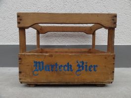 alte Holzkiste WARTECK BIER Kiste Bierkiste Harass