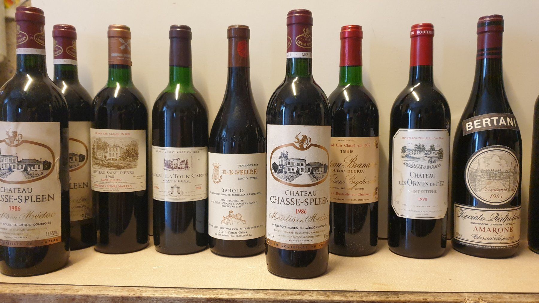 Vino: *** CHASSE - SPLEEN *** – Nuovo (secondo la descrizione) da S. Nazzaro venduto da biofa1958