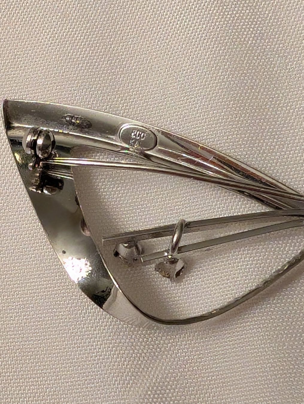 Spille & Fermagli: Vintage Brosche Silber 800, Kordes & Lichtenfels – Usato da Ermatingen venduto da Hanni_und_Nanni 5