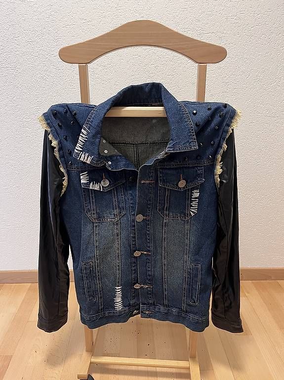 Giacche: Coole Jeans / Kunstleder Jacke – Nuovo (secondo la descrizione) da Nussbaumen AG venduto da sziszi89 3