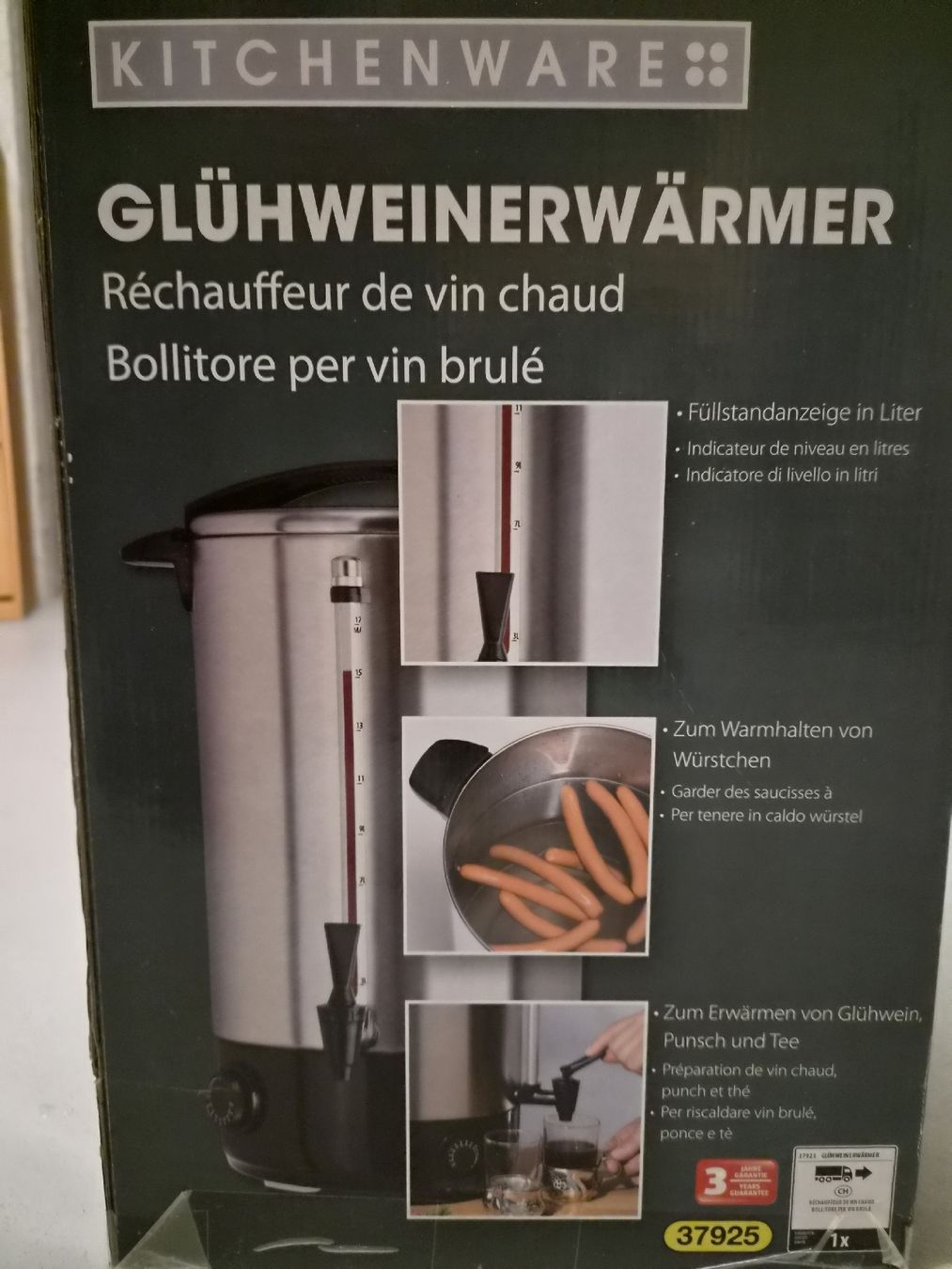 Küchengeräte: Glühweinwärmer – Gebraucht aus Pfungen von Paff77