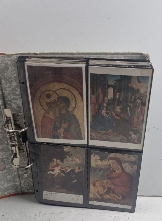 Alben: Album Postkarten Christliche Symbole – Gebraucht aus Flums von Flumsantik
