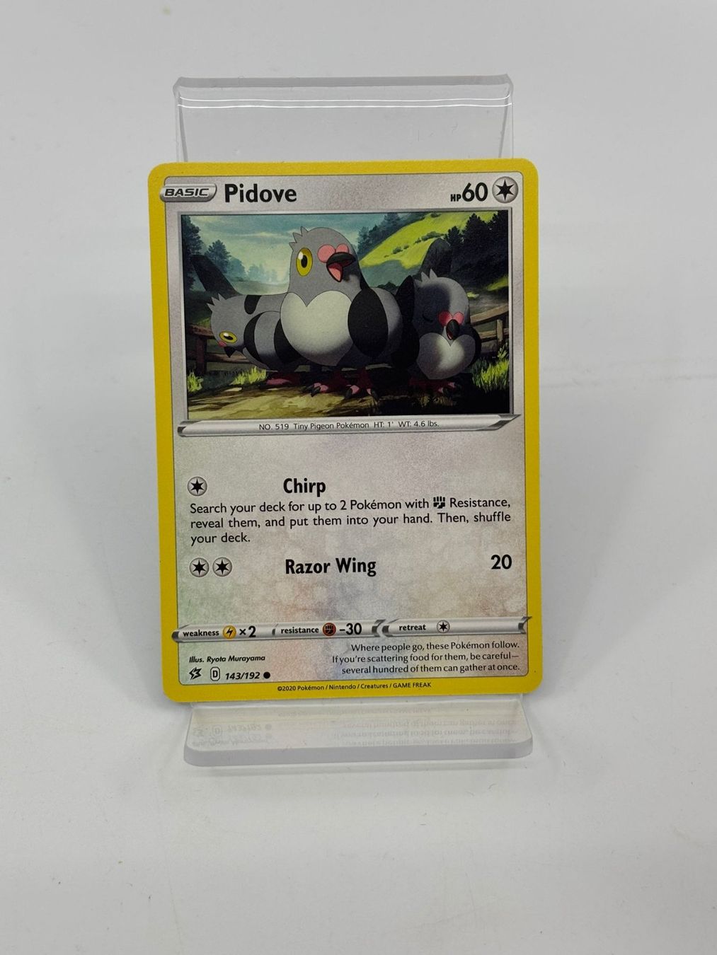 Pokémon Sammelbilder & Trading cards: Pokemon Pidove 143/192 – Gebraucht aus Herisau von Pokemon2026
