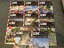 LOKI Modellbahnmagazin 2025, ganzer Jahrgang, wie neu