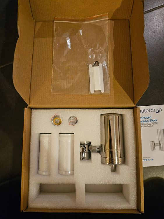Waterdrop WD-CTF-08 Ultrafiltratie-waterfiltersysteem voor het werkblad