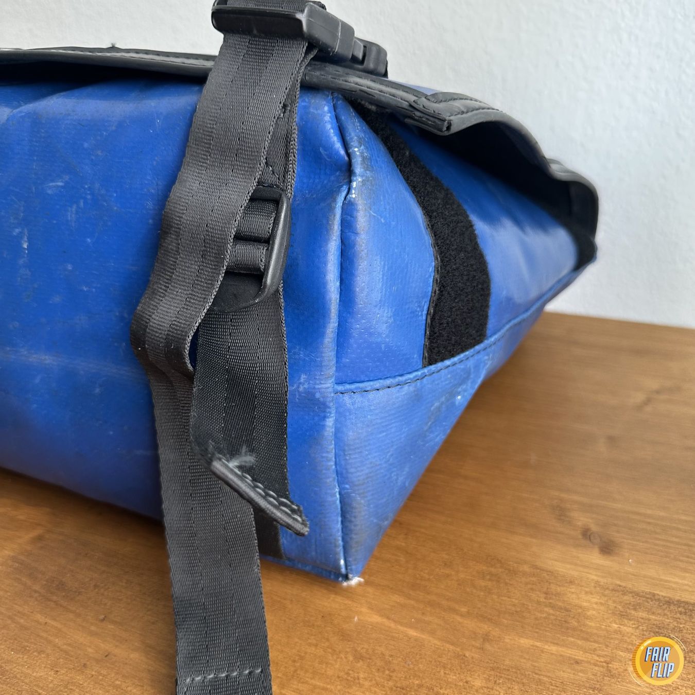 Freitag Borse: Freitag F18 Rex Blau / Weiss – Usato da Luzern venduto da fairflip 4