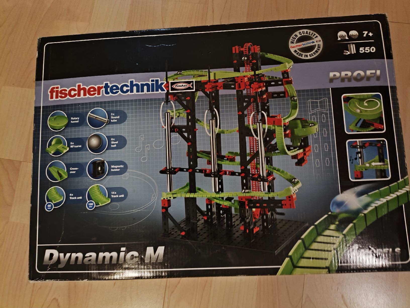 Fischer Kit di costruzioni: Fischertechnik Fischer Technik Dynamische Set - M – Nuovo e nell'imballaggio originale da Wigoltingen venduto da mrn_ir