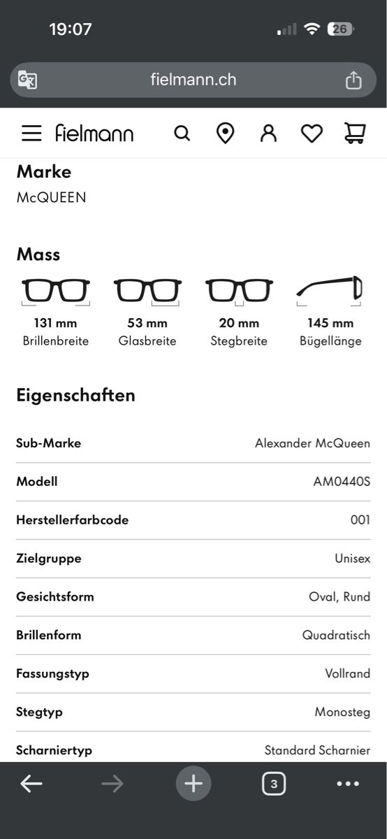 Alexander Mcqueen Occhiali & Lenti: Alexander McQueen Sunglasses Black – Nuovo e nell'imballaggio originale da Basel venduto da TIMELESS-FASHION 5
