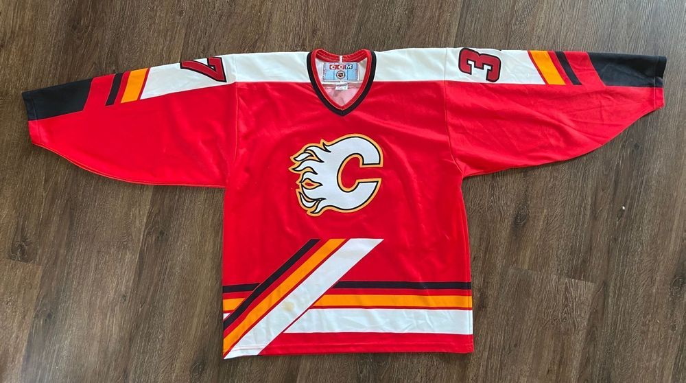 Calgary Flames Trikot, Günstige NHL Trikots, NHL Trikots Kaufen