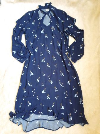 BAUM UND PFERDGARTEN KLEID DRESS M 490 CHF TOP ZU JACKE NEU