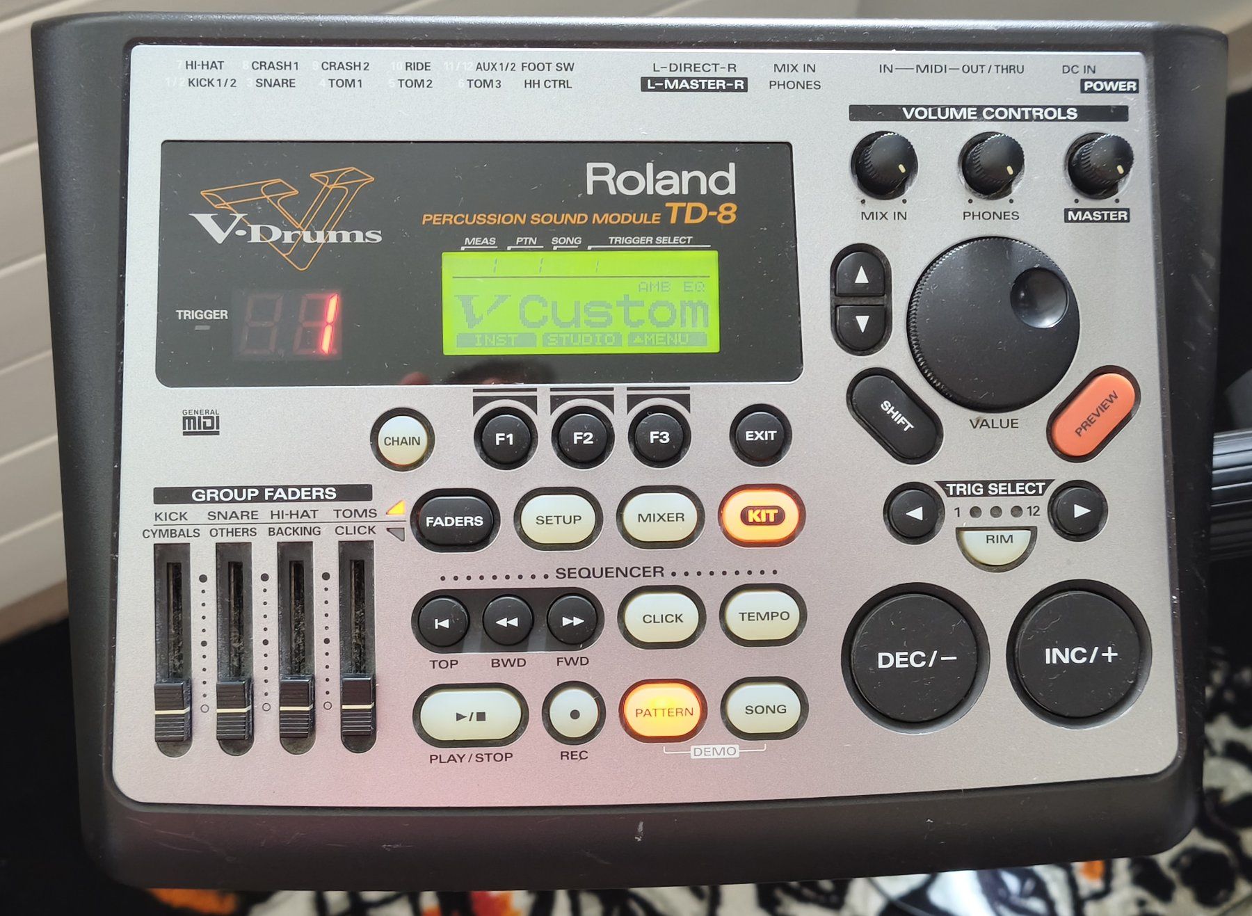 Instruments de musique: Batterie élecxtronique Roland TD8KV – D'occasion à Genève par Patfav 3