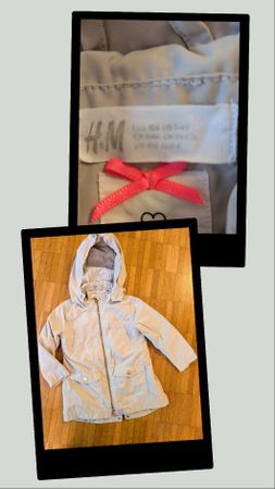 H&M Jacke Grösse 104 beige guter Zustand