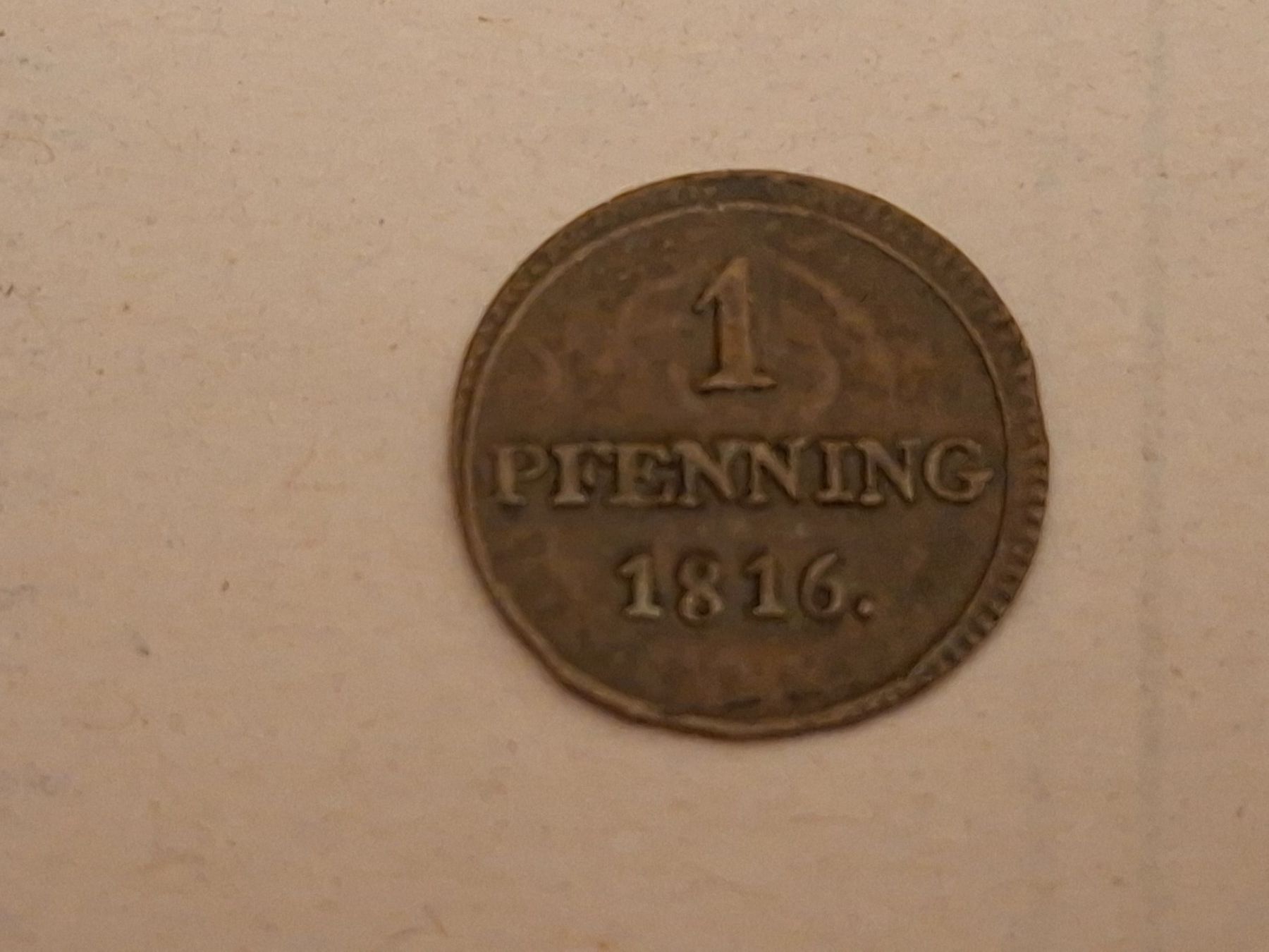 Tutti le monete: Appenzell Pfennig 1816 +++ Extrem Selten +++ – Usato da Pfungen venduto da Aguti77 1