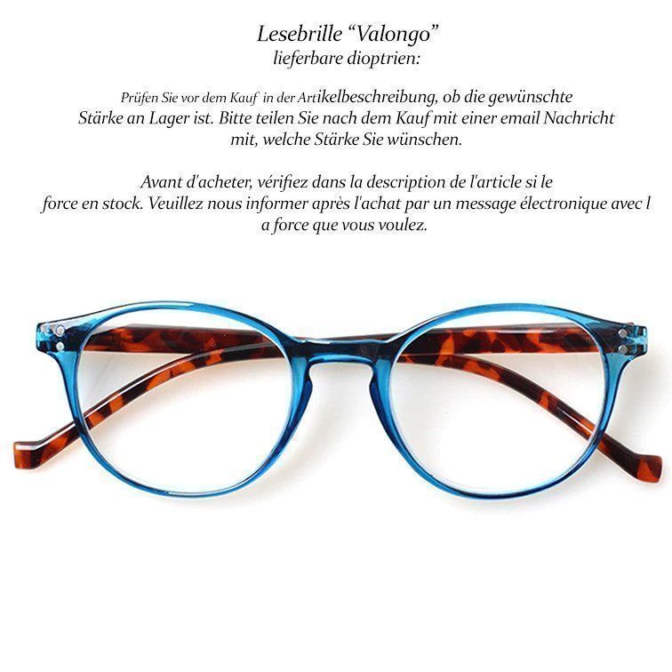 Lunettes & Verres: Lesebrille Valongo +1.0 +2.0 – Neuf avec emballage d'origine à Pfäffikon SZ par ANNAPURNA8091