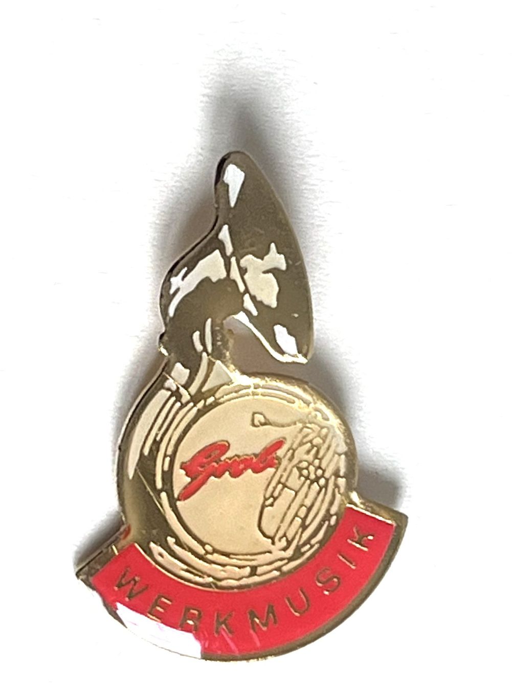 Placchette & Badge: Pin Werkmusik Grob – Usato da Kriens venduto da TSCH1
