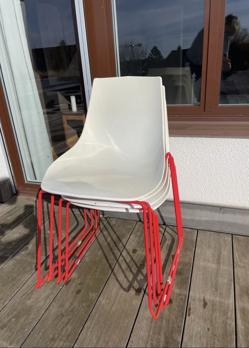 Sedie: 4 Stühle, weiss – Usato da Kilchberg ZH venduto da alice.rose 2