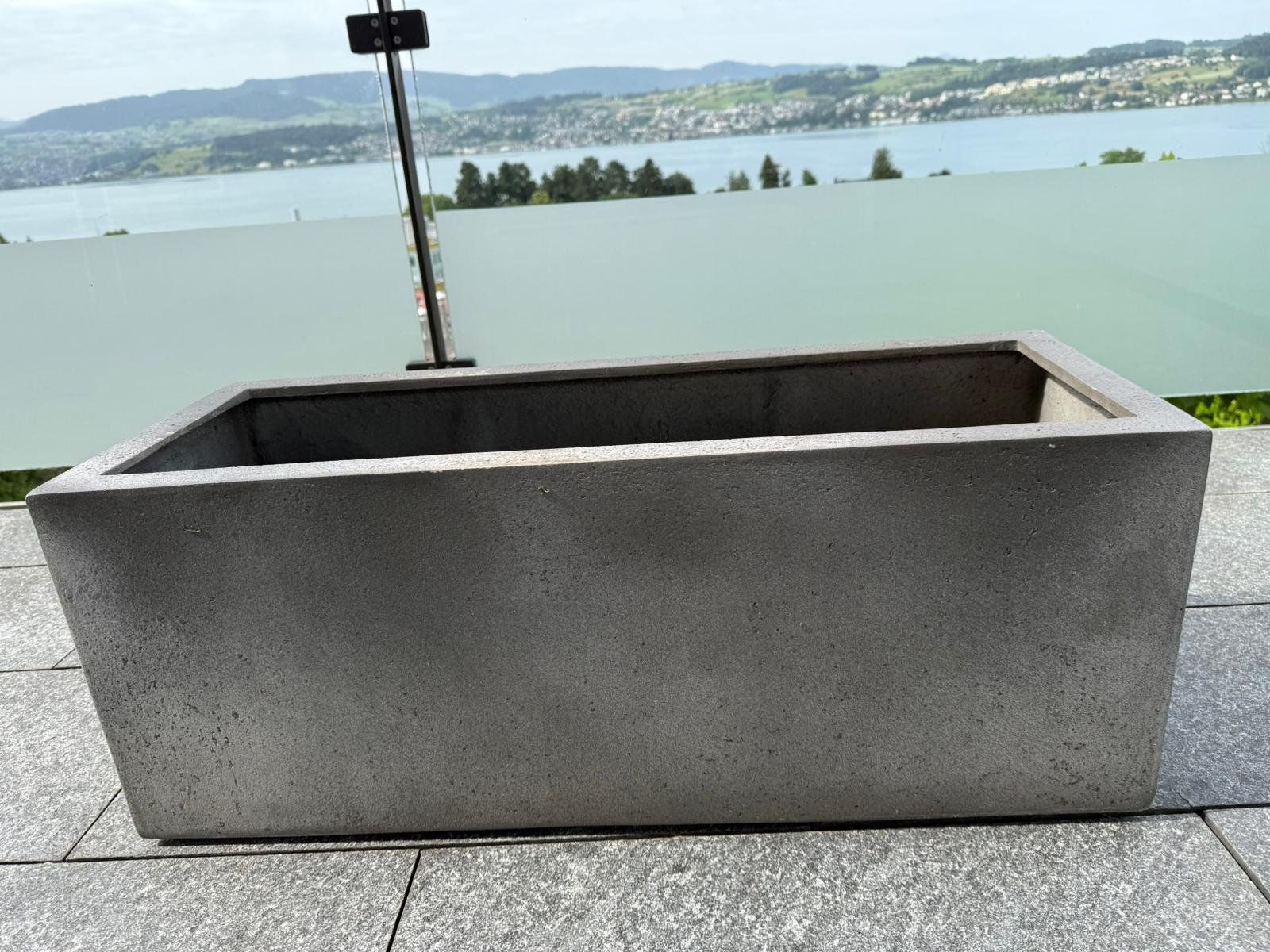 Vasi per fiori: Jaco-Pflanzentopf  rechteckig, moderner Stil – Usato da Männedorf venduto da Schnaeppchen05