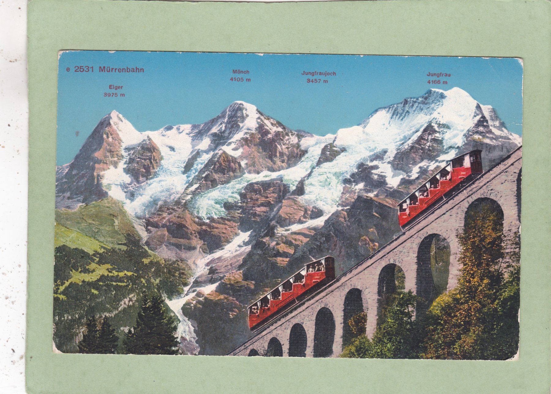 Cartes postales: Mürrenbahn – D'occasion à Herisau par Lisegrat2008