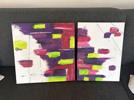 Acryl Malerei abstrackt...