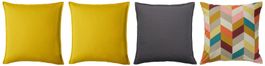 3x Gurli 65x65 1x Hannelise 50x50 IKEA 4x taie coussin