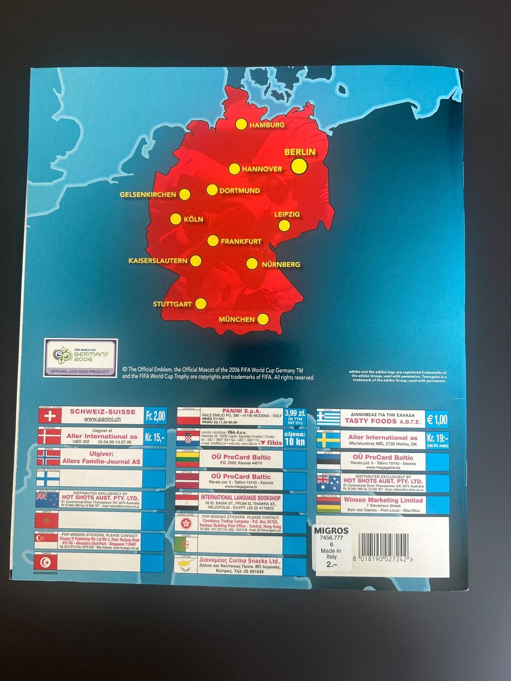 Panini Carte collezionabili: FIFA World Cup Germany 2006 – Nuovo (secondo la descrizione) da Hünenberg See venduto da wer_5286 8